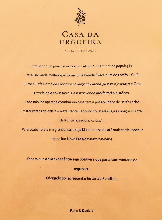 Villa Casa Urgueira Pendilhe Esterno foto